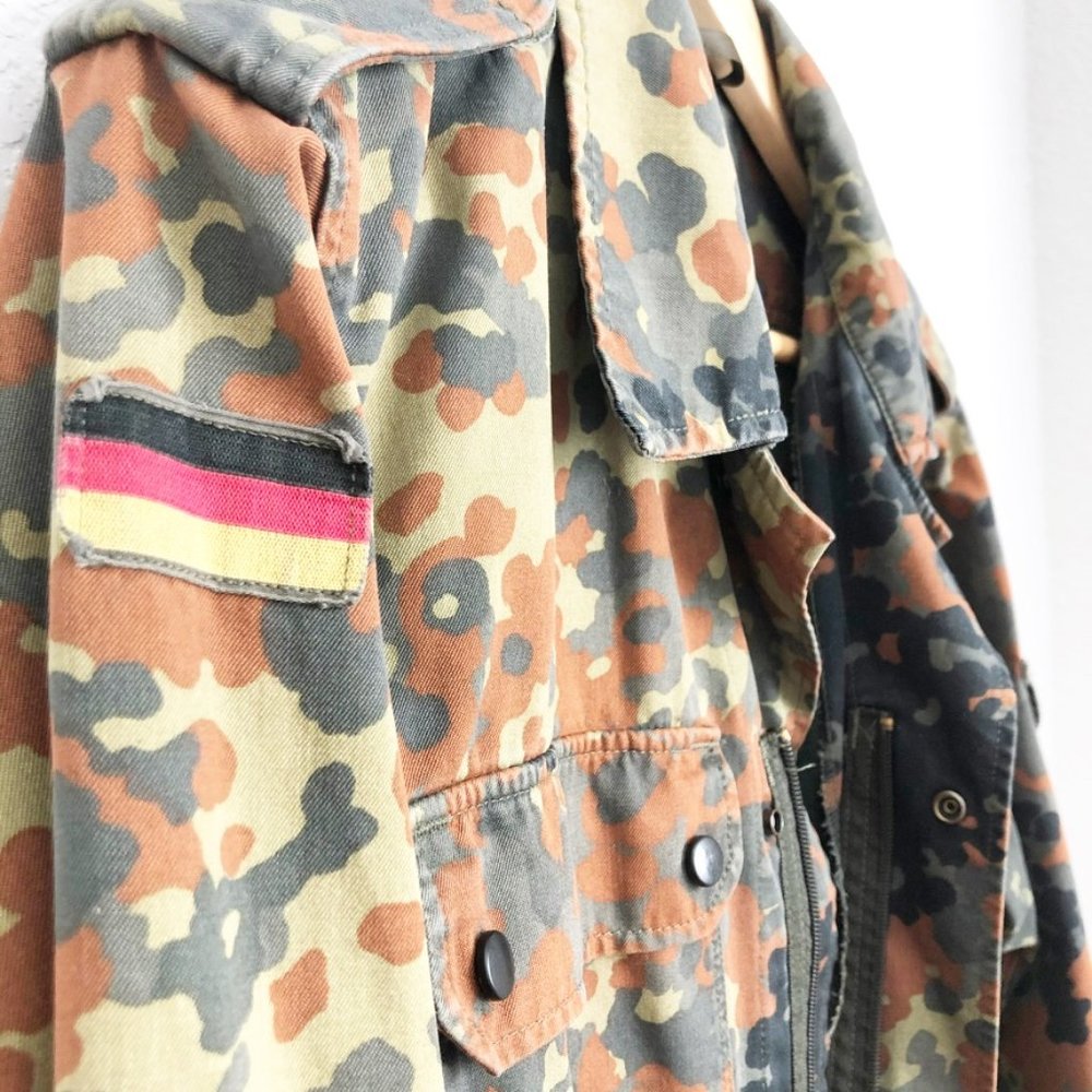 Vintage Military German Camo Army Jacket - Picture 4 of 5